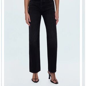 Pistola Cassie Super High Rise Straight Jean – Stormy | Like New